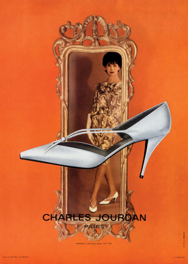 Charles Jourdan advertisement from 1961.