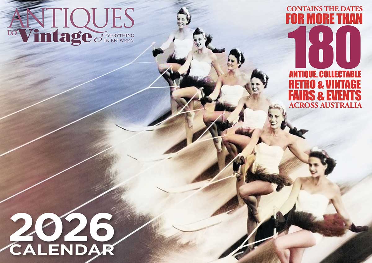 Antiques to Vintage Calendar 2026
