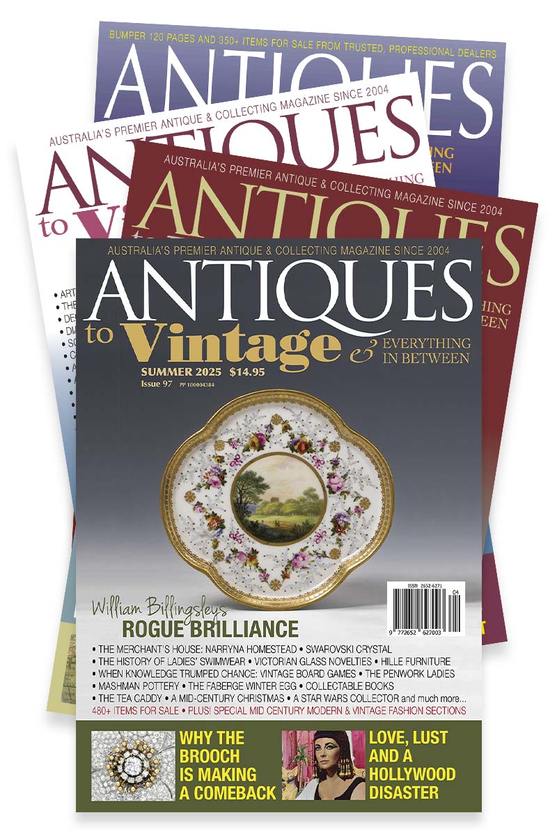 Subscribe to Antiques to Vintage and get a fabulous bonus calendar!
