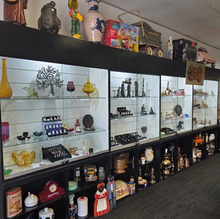 Antique toys and vintage collectables at Tamworth Antiques and Collectables, Bridge Street