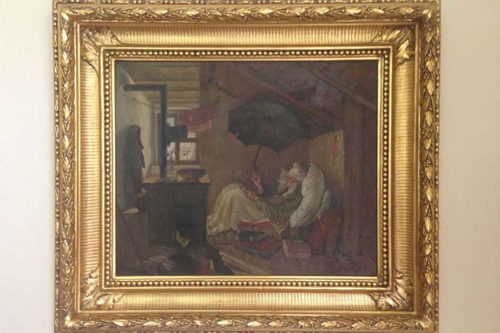 Gold gilded frame restored by Master Gilder Karl Eggert Sydney