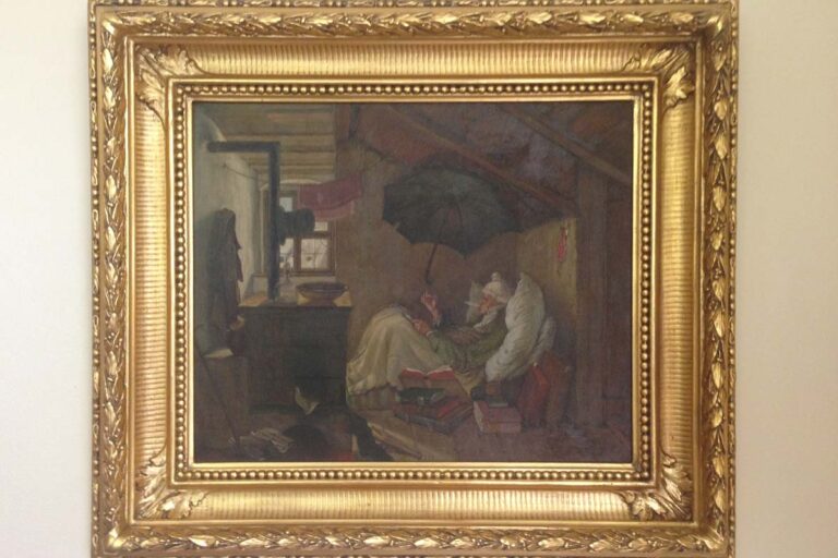 Gold gilded frame restored by Master Gilder Karl Eggert Sydney