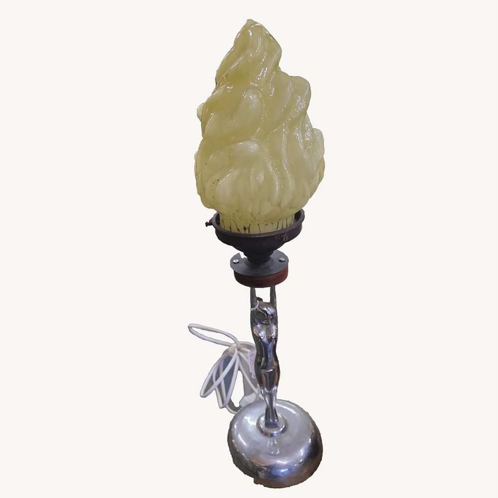 Original Art Deco lady lamp