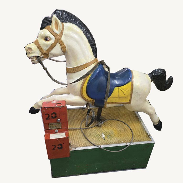 Rare pony carousel ride