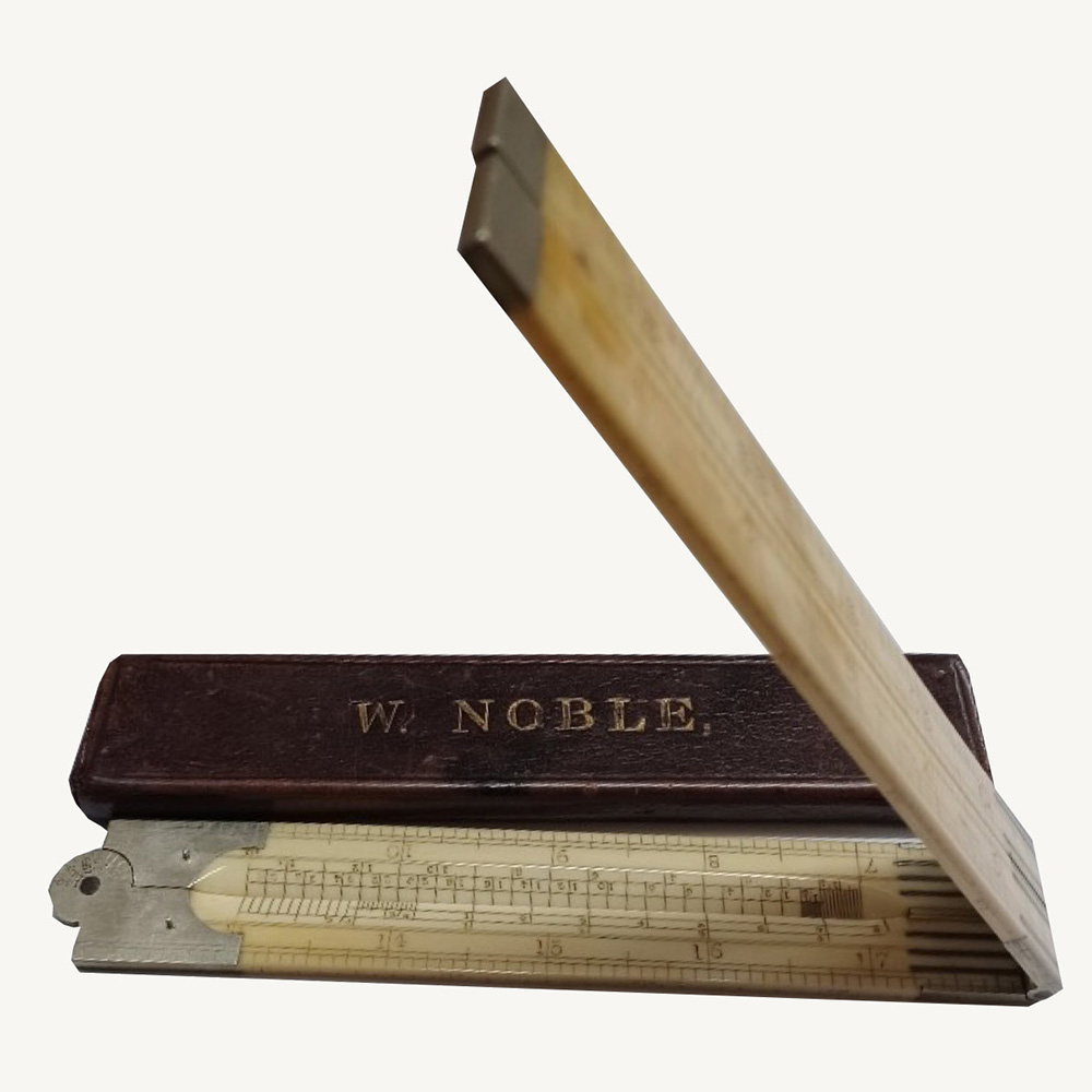 ivory architect’s rule by John Buck, London