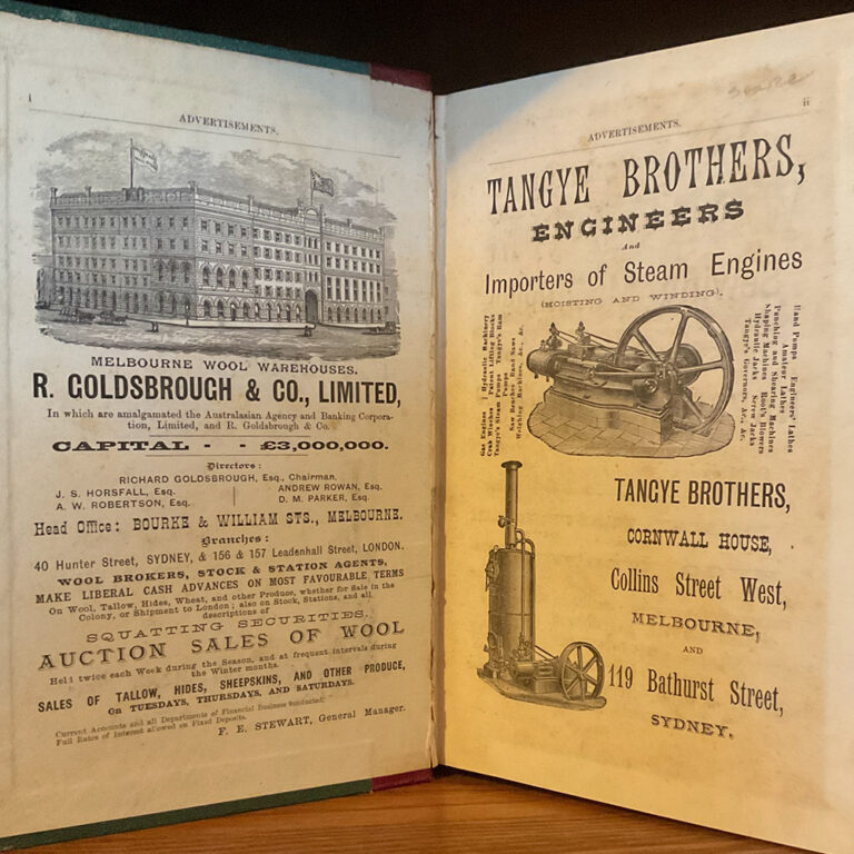 The Australasian Farmer, 1885, in a handsome private library binding
