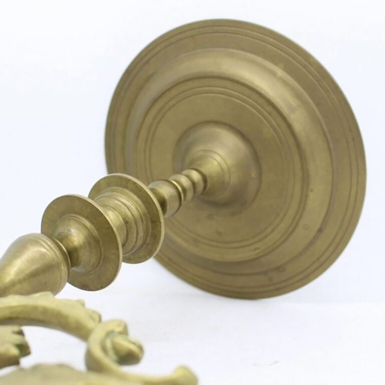 Rare brass candelabra from Kingdom of Prussia