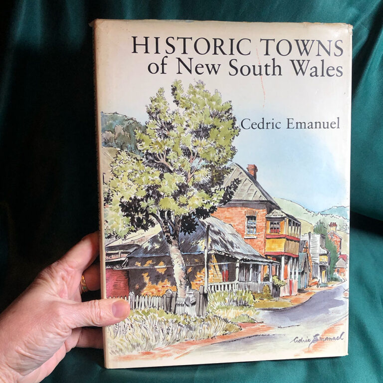 Historic Towns of New South Wales vintage book