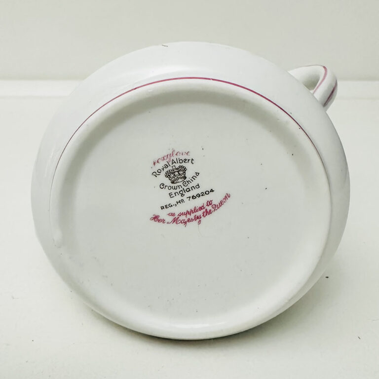Royal Albert Crown China Foxglove coffee pot.