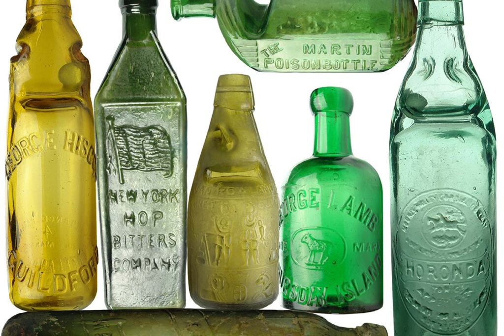 Antique bottles rare and collectable at ABCR auctions
