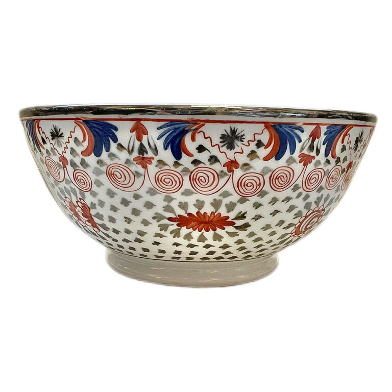 Rare Minton china ‘Crazy Cow’ pattern serving bowl