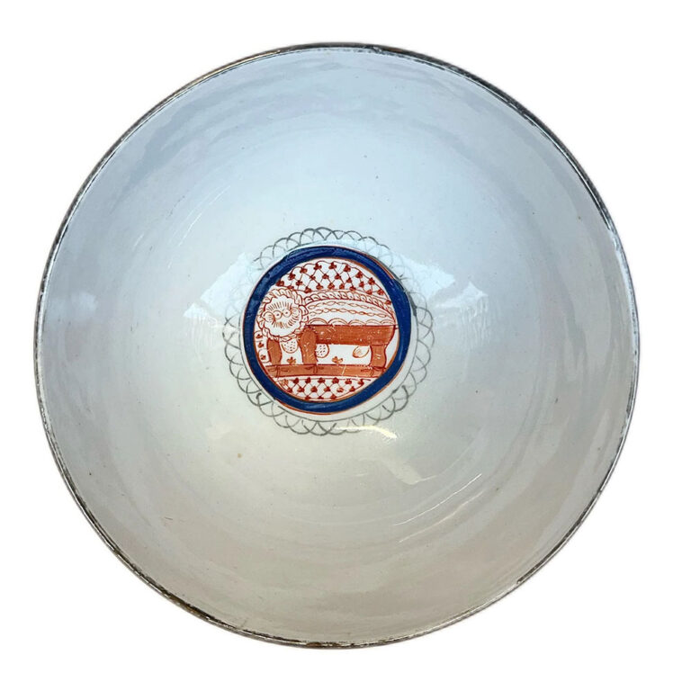 Rare Minton china ‘Crazy Cow’ pattern serving bowl