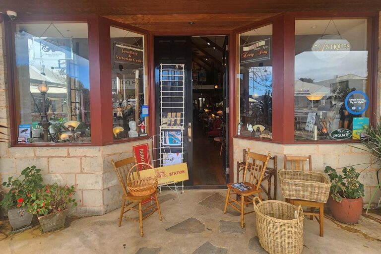 Marlene Miller Antiques shop in Sorrento Victoria