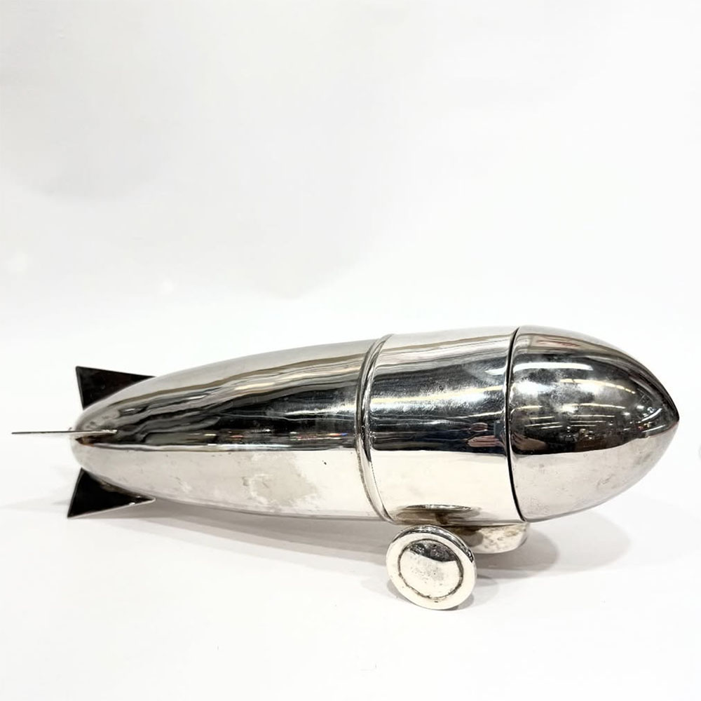 Chrome cocktail shaker