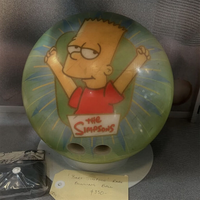 Bart Simpson bowling ball