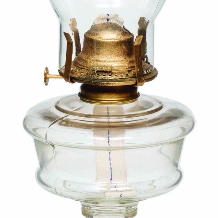 American 1920s glass lamp