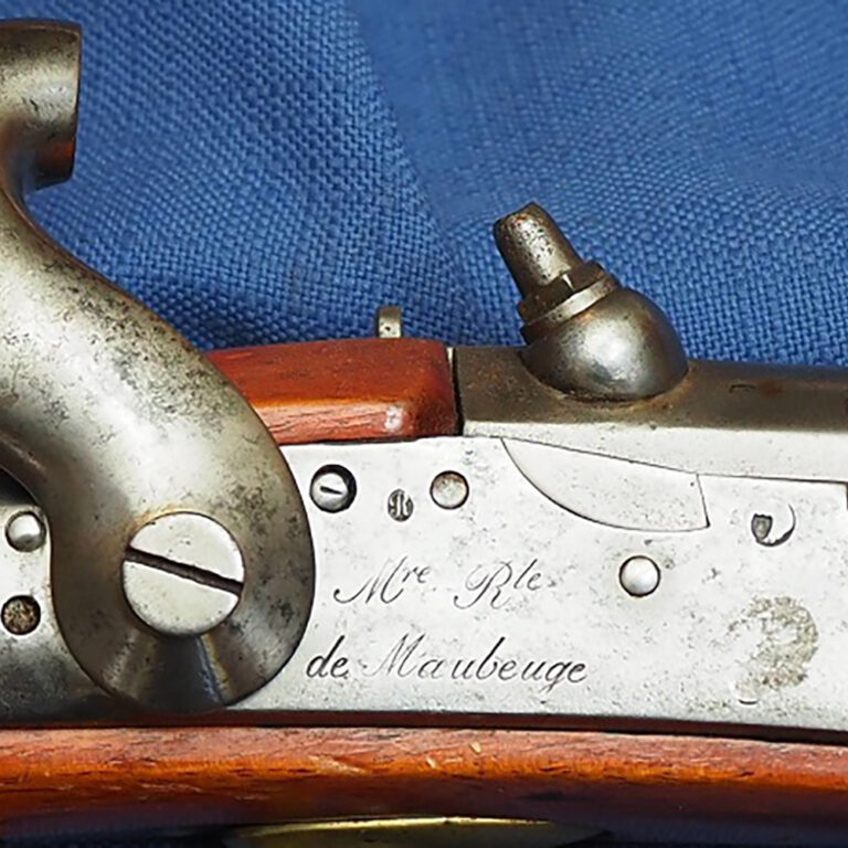 French Model 1822 conversion cavalry pistol #727