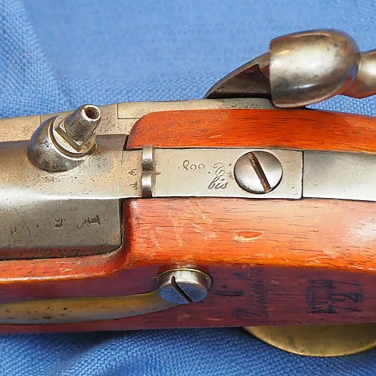 French Model 1822 conversion cavalry pistol #727