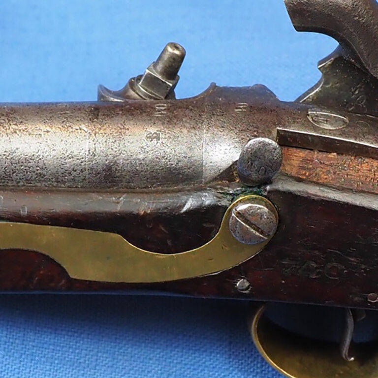 Rare Waterloo veteran Hanoverian conversion pistol