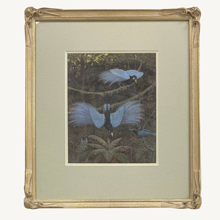 watercolour painting by john edward ward australian