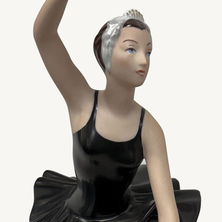 Royal Dux porcelain dancer figurine