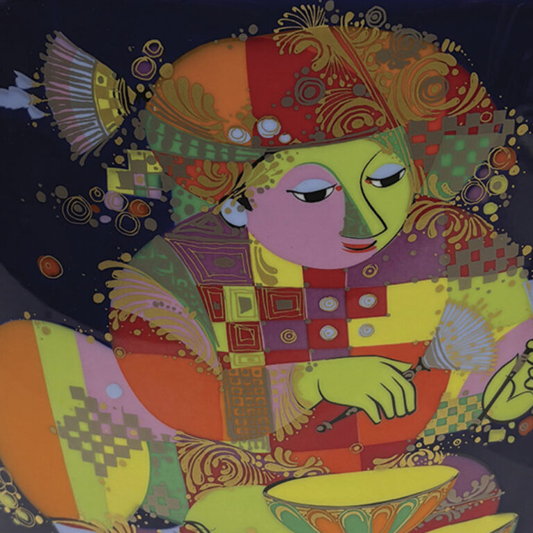Bjorn Wiinblad ceramic vase, 1001 nights