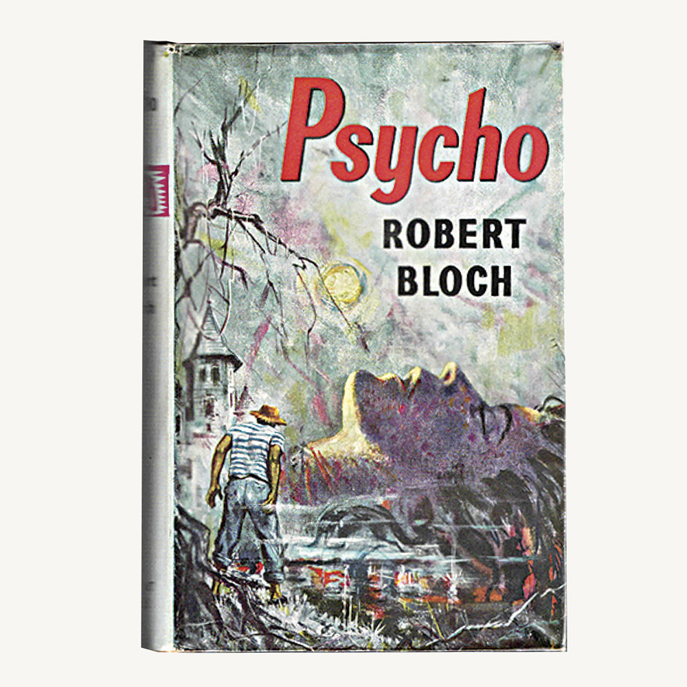 vintage book Psycho by Robert Bloch first edition