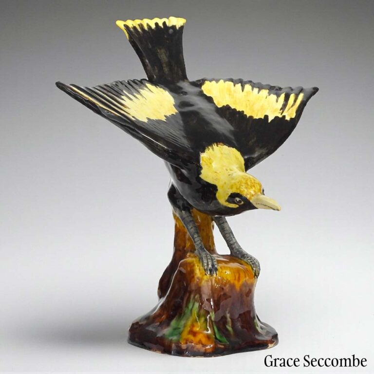 Grace Seccombe pottery bird Graham Lancaster Auction