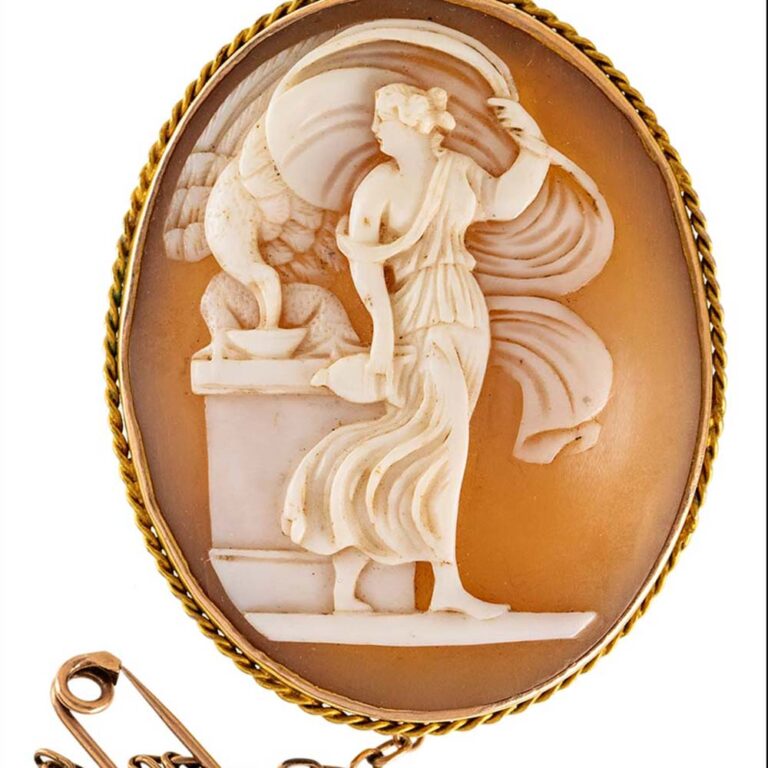 A 9ct brooch from the late Jack Grace Collection of Australian colonial jewellery.