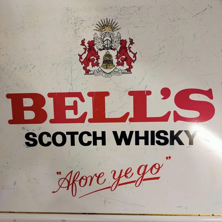 Tray for Bell's Scotch Whisky
