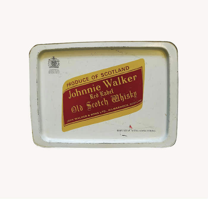 Tin tray, Johnnie Walker