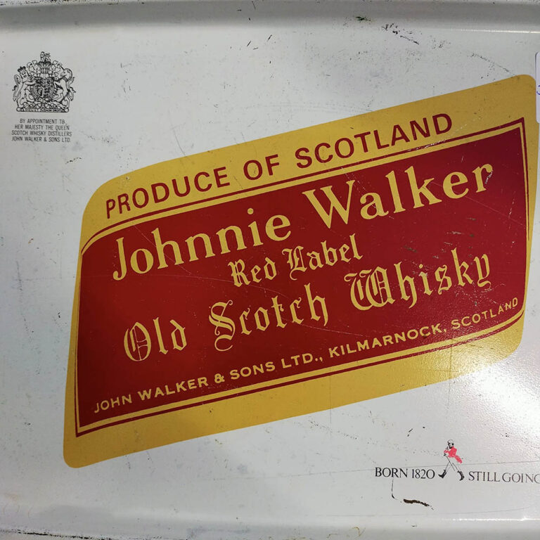 Tin tray, Johnnie Walker