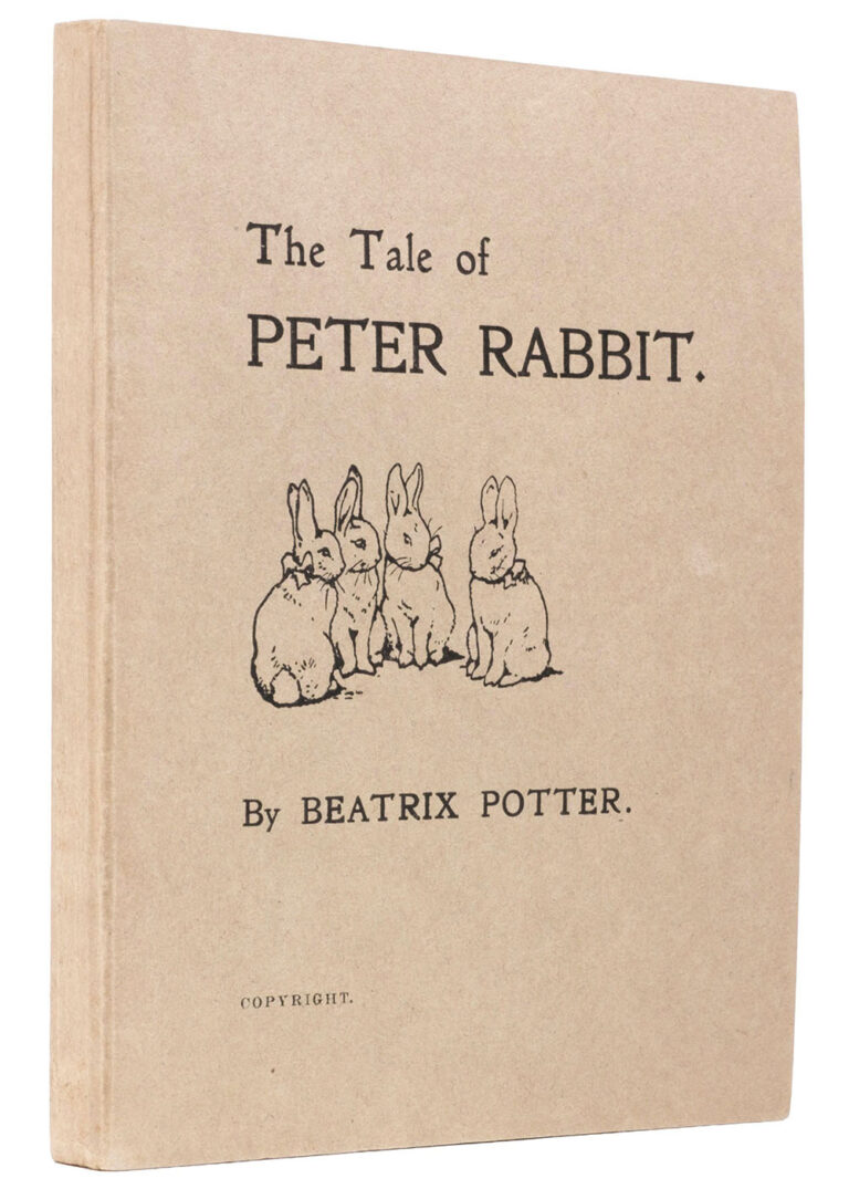 Tale of Peter Rabbit first edition book