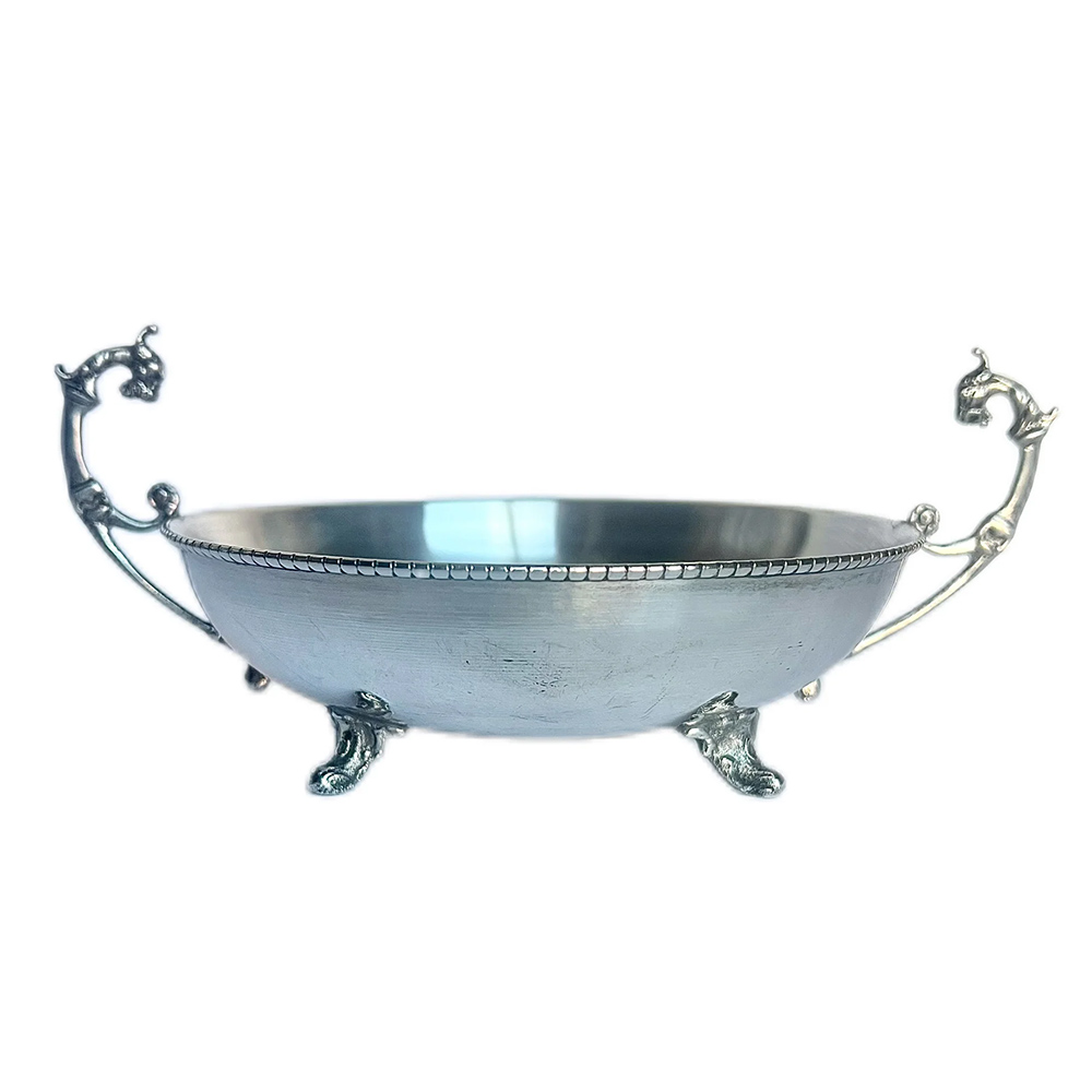 Commemorative silver bowl for Olympic Airways