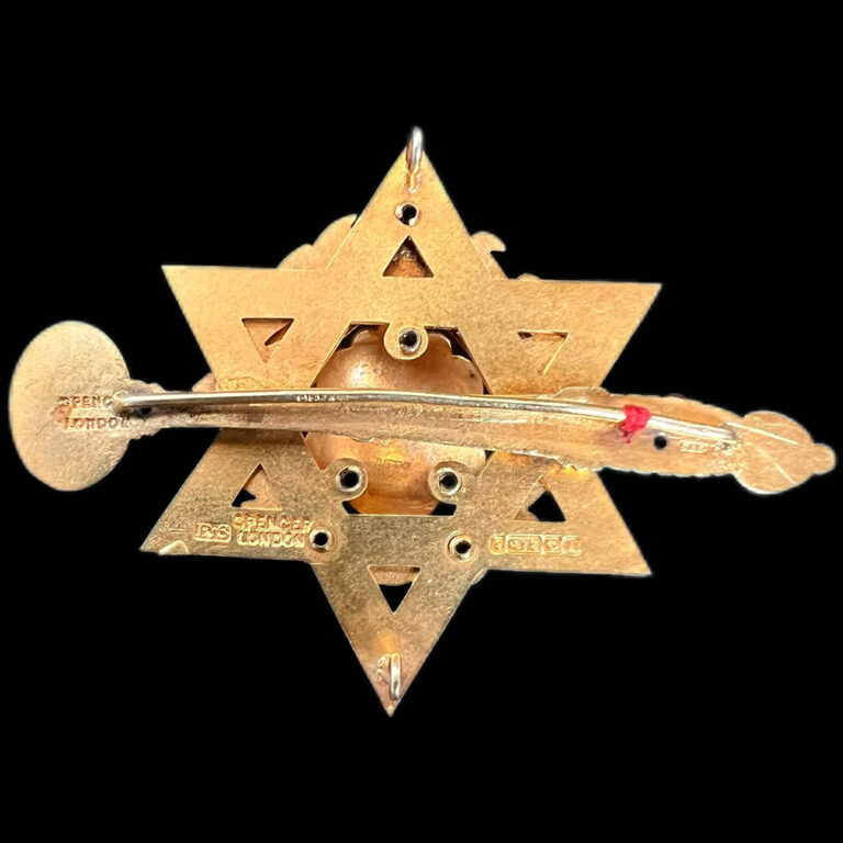 Edwardian Masonic jewel brooch