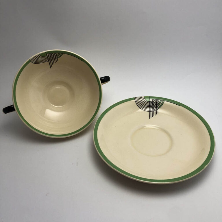 Royal Doulton soup bowl and saucer