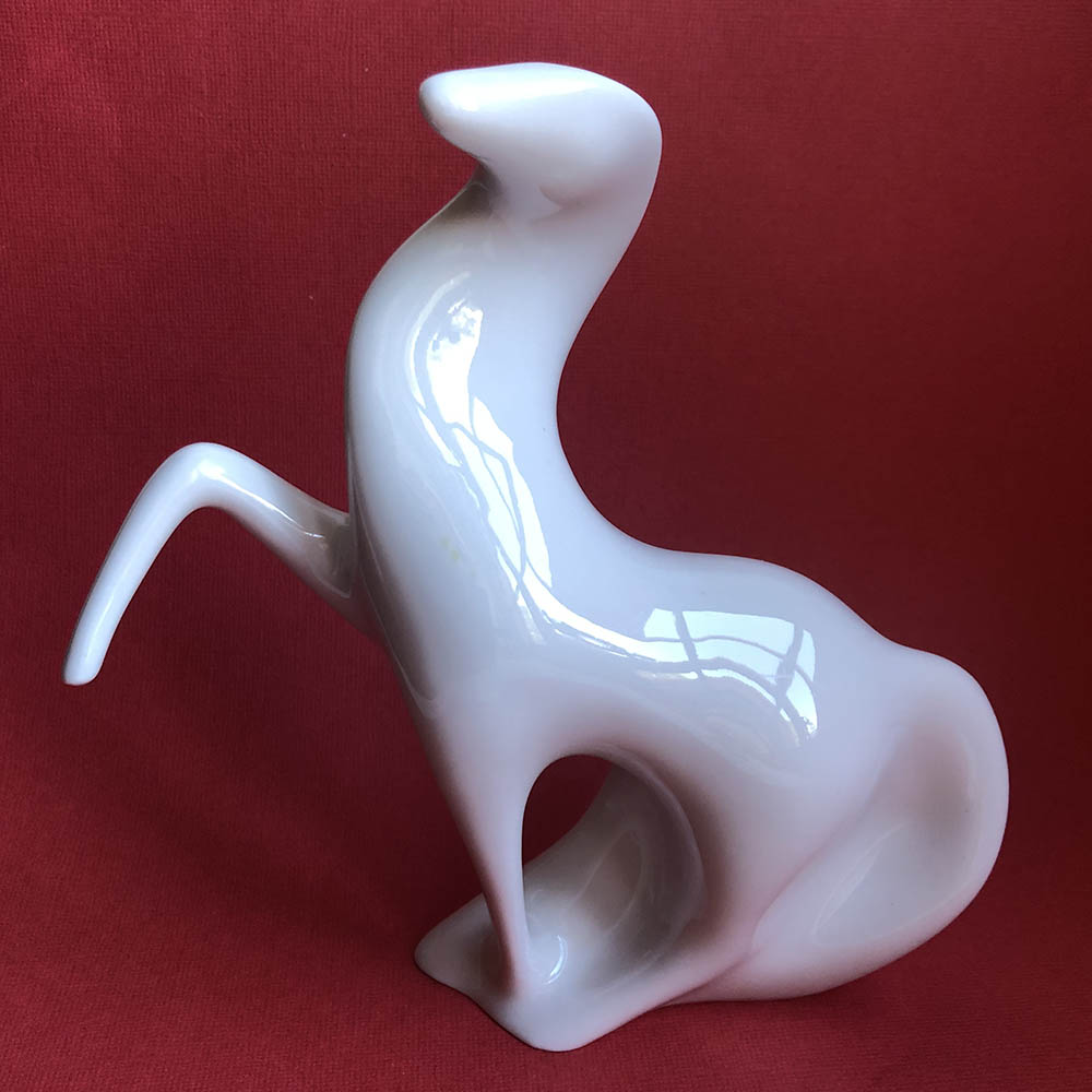 Royal Dux modernist horse sculpture