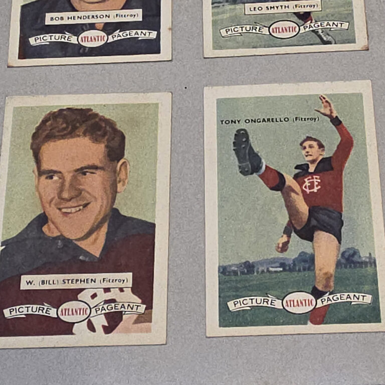 Atlantic Football Cards album