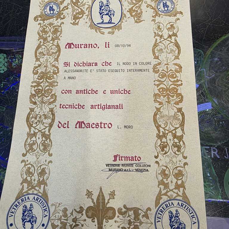 Murano glass figurine