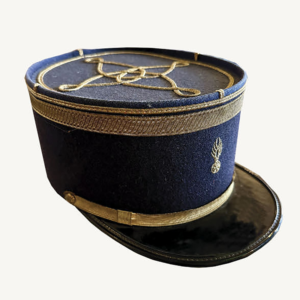 Vintage French gendarme's Kepi