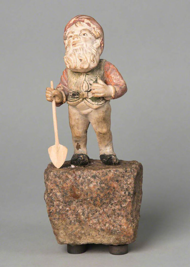 Lampy antique garden gnome from Lamport Hall