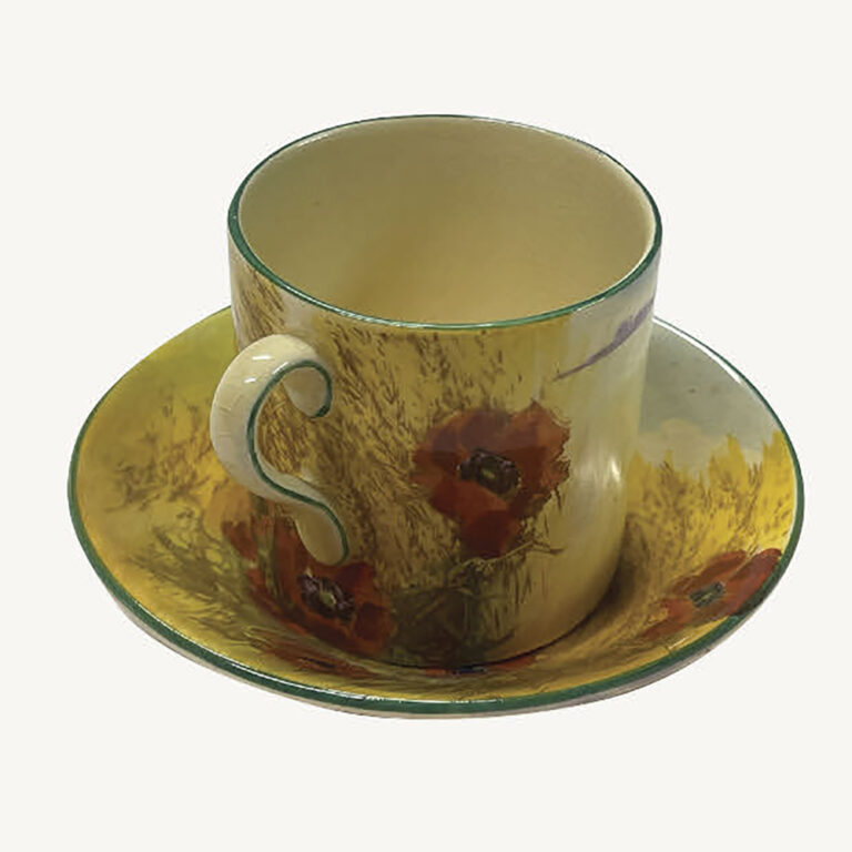 Royal Doulton coffee can and saucer