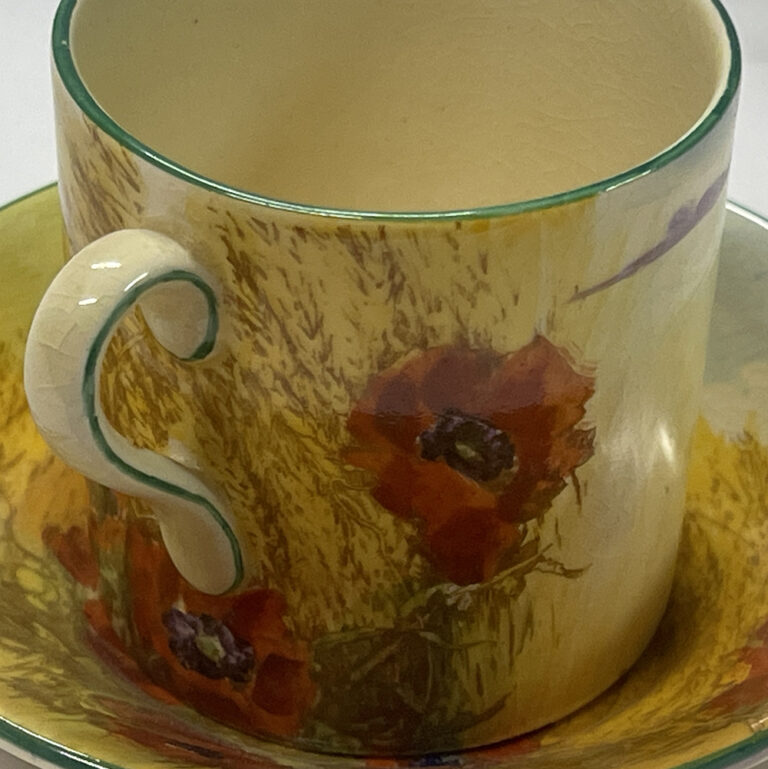 Royal Doulton coffee can and saucer