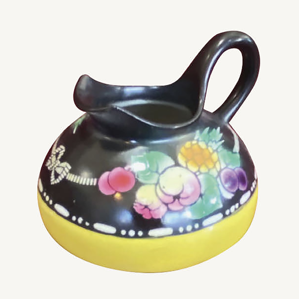 Black and yellow Shelley jug