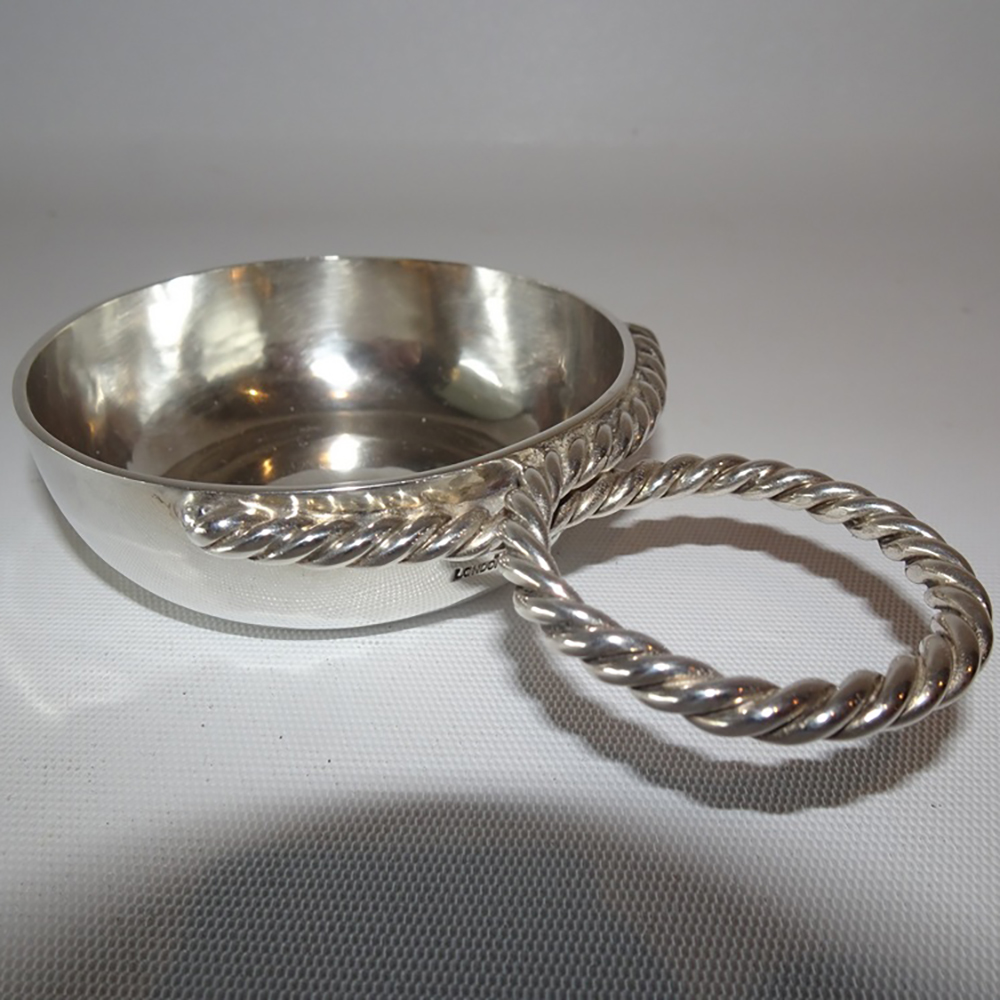 Sterling silver tastevin