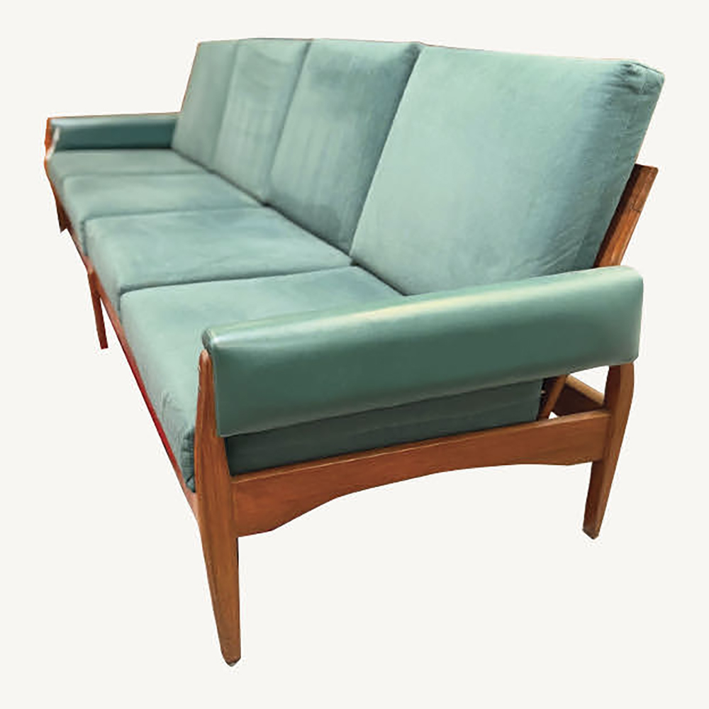 Mid century four-seater lounge