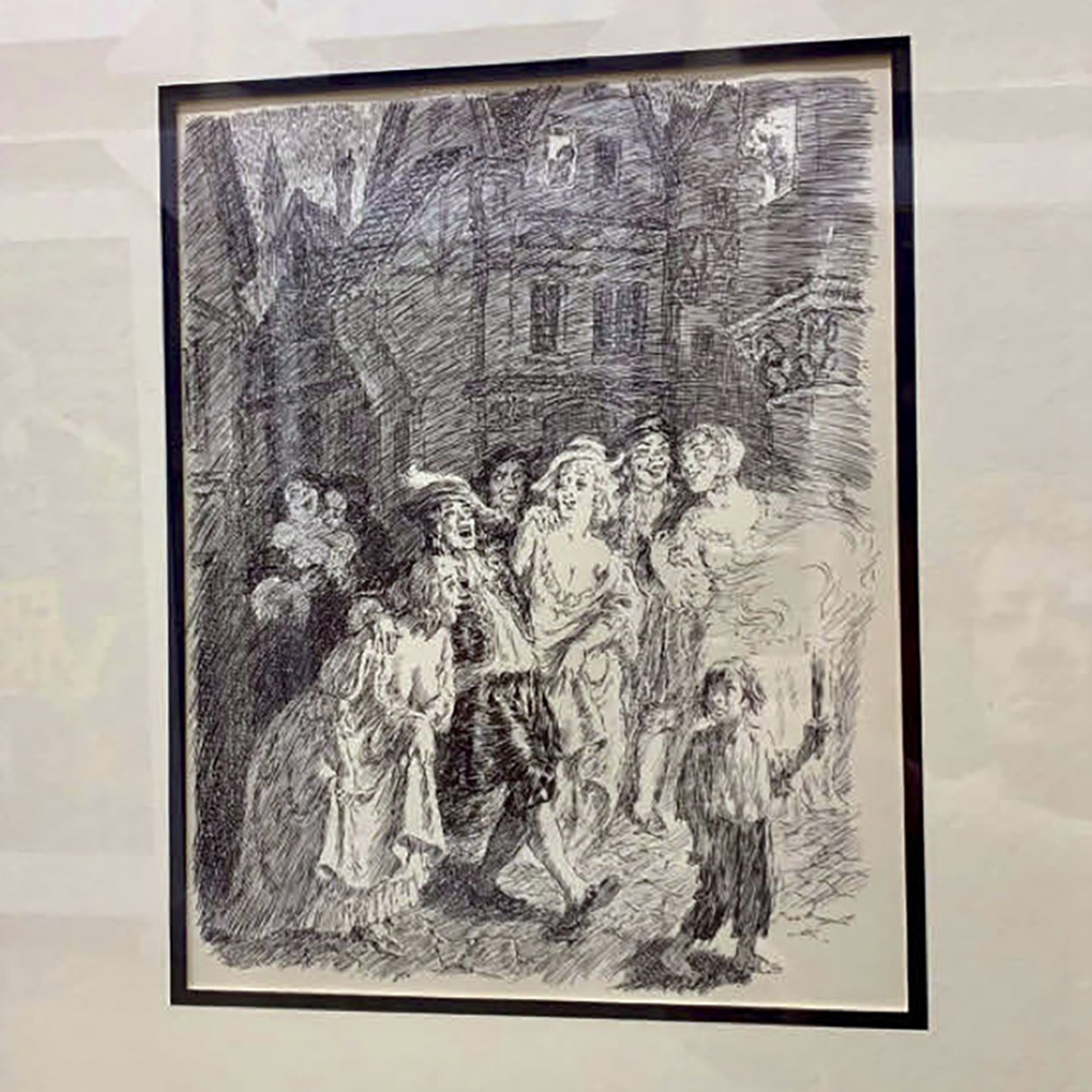 Norman Lindsay original bookplate