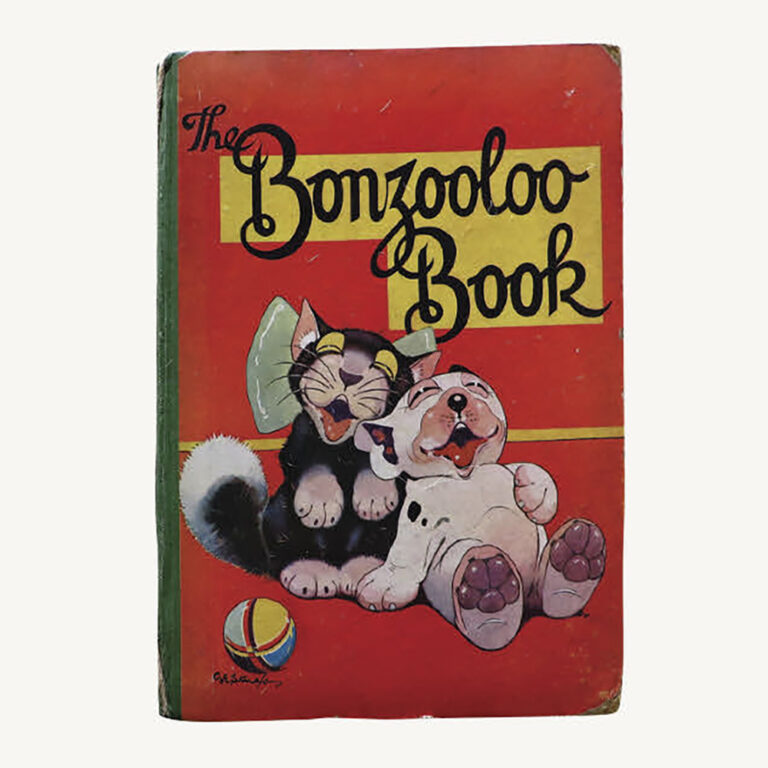 Vintage book, The Bonzooloo Book by G.E. Studdy
