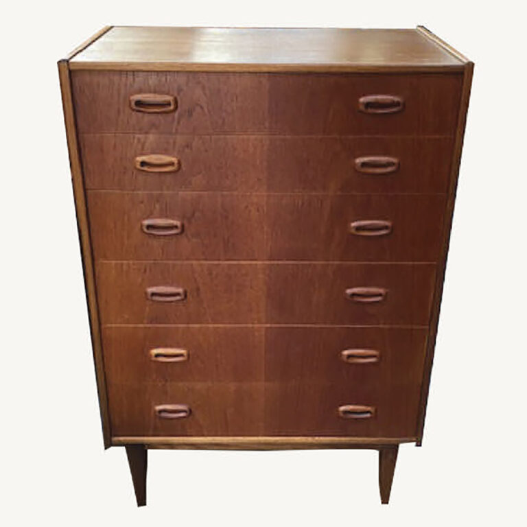 Parker tall chest of six drawers