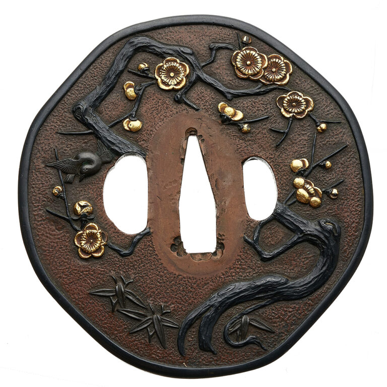 Kyo Shoami tsuba